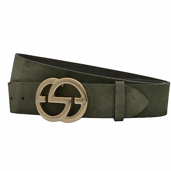 AnnaMatoni Ledergürtel "AnnaMatoni Damen Ledergürtel in hochwertigem Velour günstig online kaufen