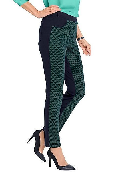 GOLDNER 7/8-Caprijeans Formstabile Jerseyhose in trendigem Materialmix günstig online kaufen