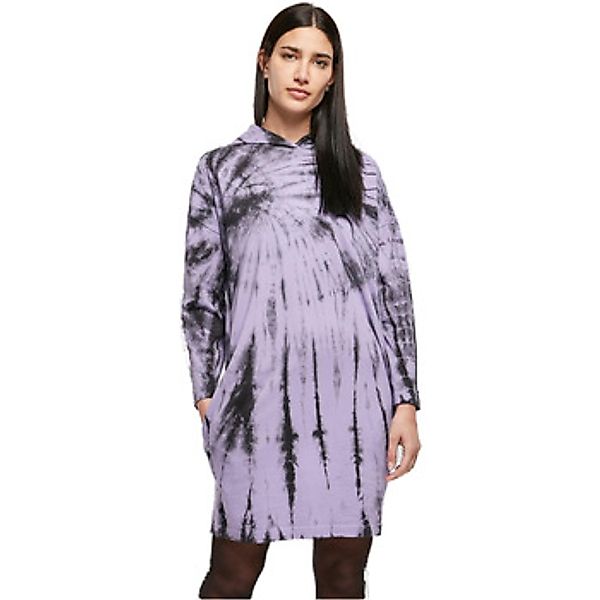 Urban Classics  Kleider Robe à capuche femme  Oversized tie dye günstig online kaufen