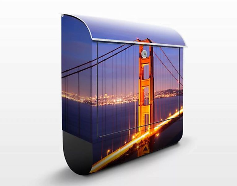 Briefkasten Golden Gate Bridge bei Nacht günstig online kaufen