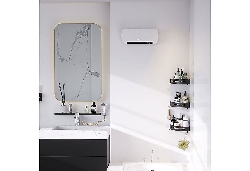 HOMCOM Heizlüfter Wandheizung, 2000 W, Keramikheizer, mehrere Modi, Timer, günstig online kaufen