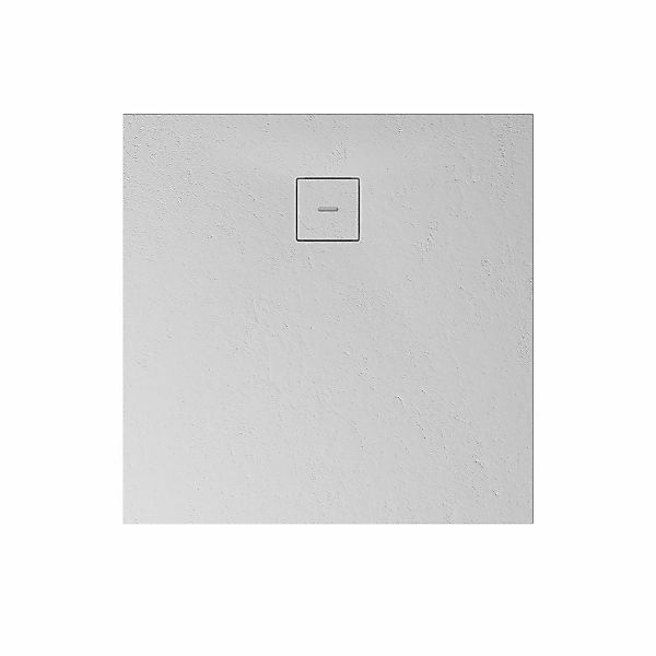 Breuer Duschwanne Modern Line Steinoptik Quadrat 105 cm x 105 cm Weiß günstig online kaufen
