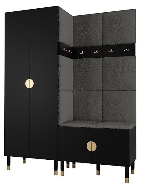ABIKS MÖBEL Kompaktgarderobe PALERMO Set 2 günstig online kaufen