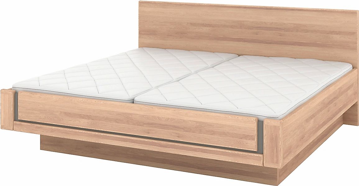 Musterring Holzbett "Sorrent, Bettgestell, Bettrahmen, teilmassiv Eiche", ( günstig online kaufen