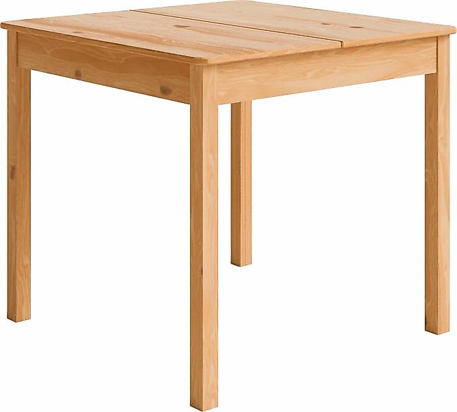 Home affaire Esstisch "Malmö", Holztisch aus Kiefer Massivholz naturfarbig, günstig online kaufen