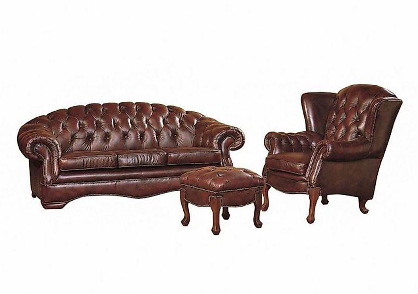 Salottini Polstergarnitur Verkürzte Lieferzeit Chesterfield Premier Sofagar günstig online kaufen