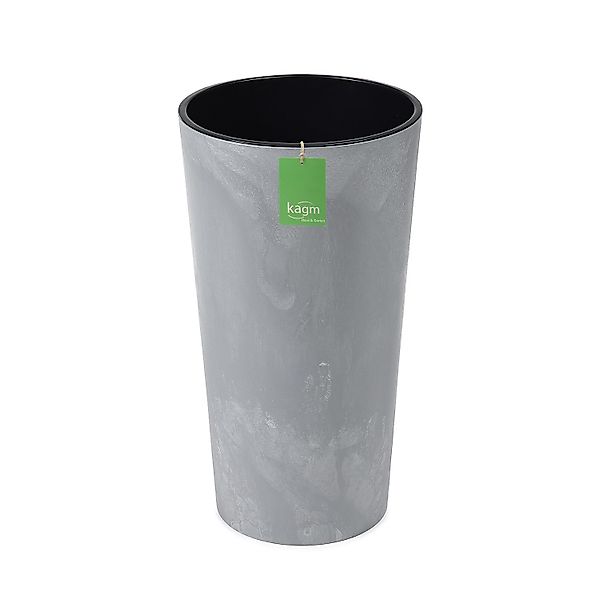 KAGM Pflanzkübel Blumenkübel Blumentopf in Betonoptik günstig online kaufen