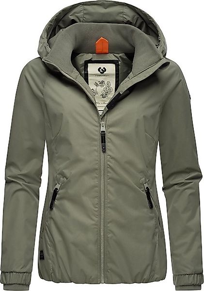 Ragwear Outdoorjacke Dizzie Wasserdichte Übergangsjacke mit großer Kapuze günstig online kaufen