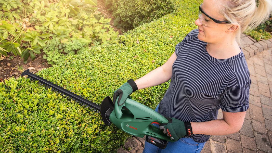 Bosch 18 V Akku-Heckenschere EasyHedgeCut 18-45 inkl. Akku & Ladegerät günstig online kaufen