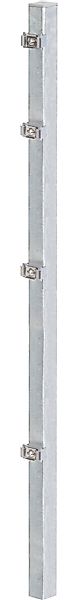 Alberts Zaunpfosten, 60x40 mm für Doppelstabmattenzaun, günstig online kaufen
