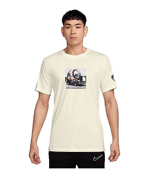 Nike T-Shirt Nike Performance Soccer T-Shirt Weiß Baumwolle günstig online kaufen