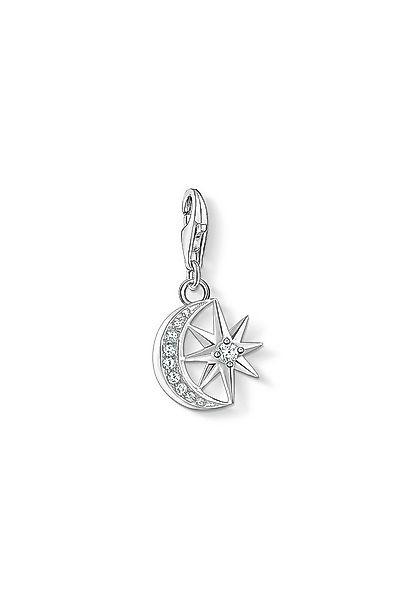 THOMAS SABO Kette mit Anhänger Charm-Anhänger Stern & Mond (Set) günstig online kaufen