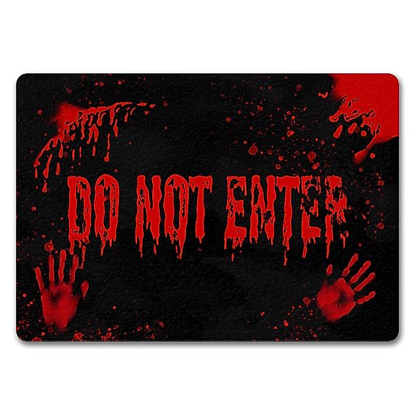 speecheese Fußmatte Do Not Enter Horror günstig online kaufen