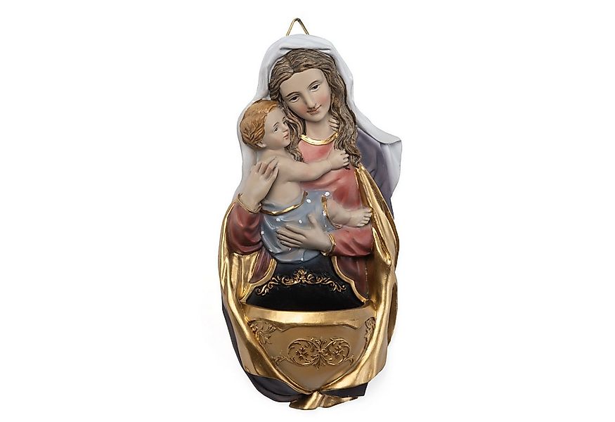 Moritz Dekofigur Madonna mit Kind in Wandnische – 18,5 cm, Polyresin Figure günstig online kaufen