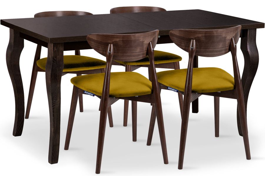 KONSIMO® Esstisch CABIO Esszimmertisch Küchentisch 150x80cm, günstig online kaufen