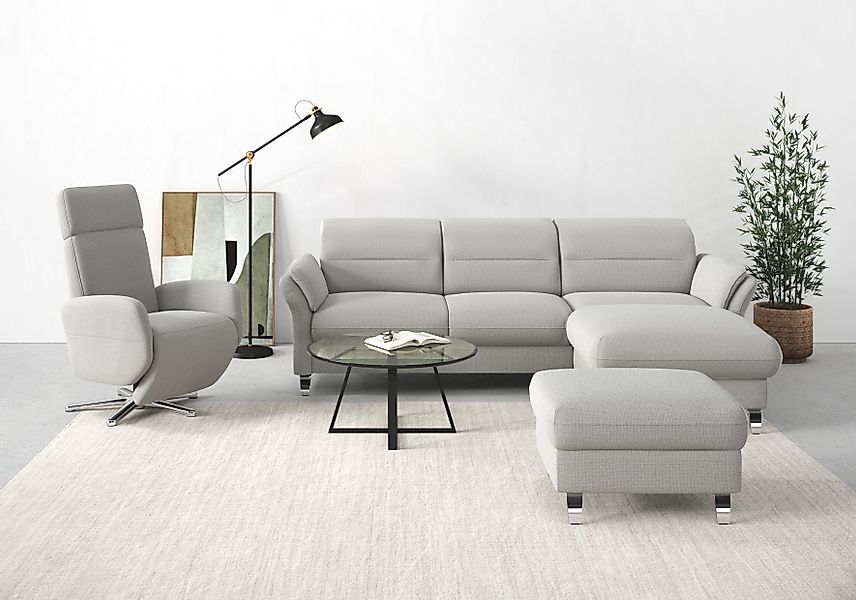 sit&more Ecksofa Grenoble L-Form mit Federkern, günstig online kaufen