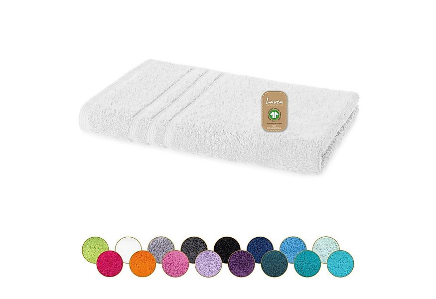 Lavea Handtücher Bali Handtuch 50x100 cm, Weiches Bio-Baumwollfrottee (1-St günstig online kaufen