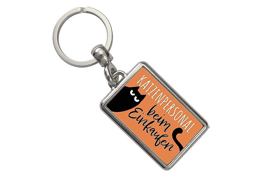 speecheese Schlüsselanhänger Katze Schlüsselanhänger mit Spruch Katzenperso günstig online kaufen
