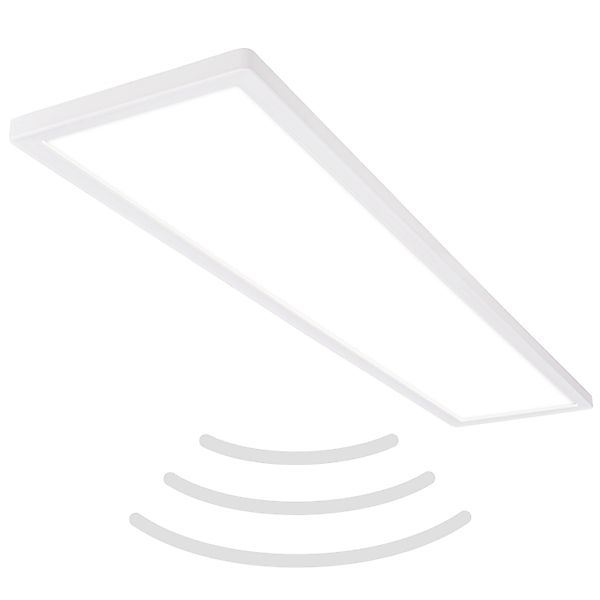 Briloner LED Panel Bewegungsmelder IP44 Flach 4000 Kelvin Weiß günstig online kaufen