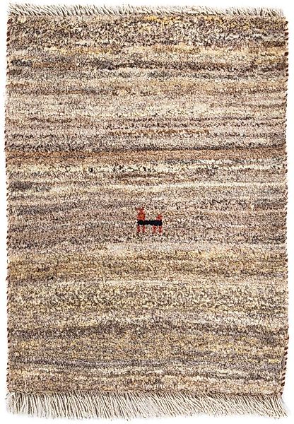 morgenland Wollteppich »Gabbeh - Loribaft Perser - 60 x 40 cm - mehrfarbig« günstig online kaufen
