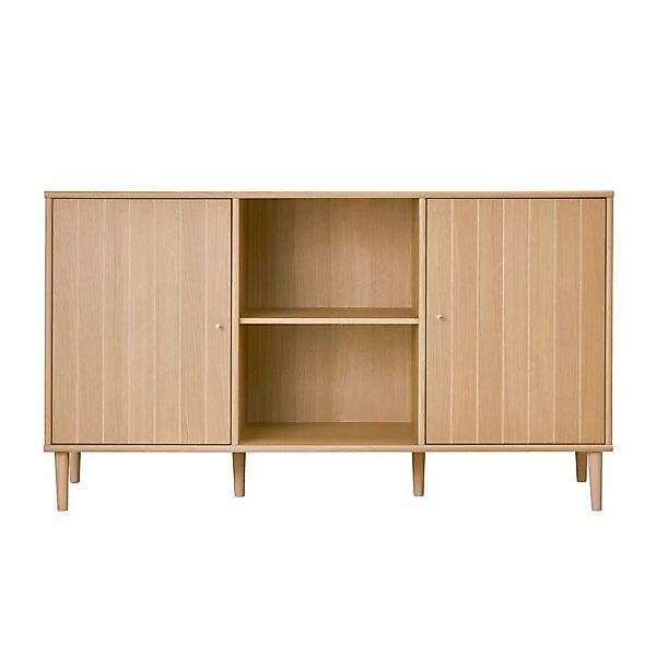 Hammel Furniture Sideboard "Mistral, Hochwertig Schrank, 6 Holz Füße, mit 2 günstig online kaufen