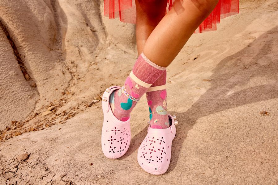 Crocs Classic Floral Cut Out Clog günstig online kaufen
