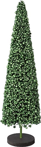 Creativ deco Dekobaum "Weihnachtsdeko", auf hochwertiger Holzbase, mit Perl günstig online kaufen