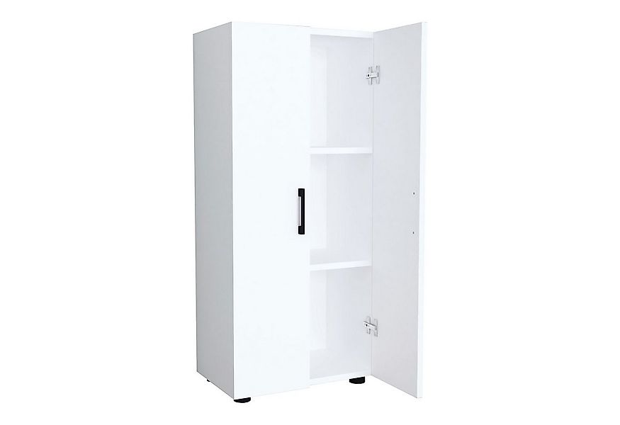en.casa Beistellschrank »Åsnes« Allzweckschrank 108x49x32cm mit 3 Ablagen W günstig online kaufen