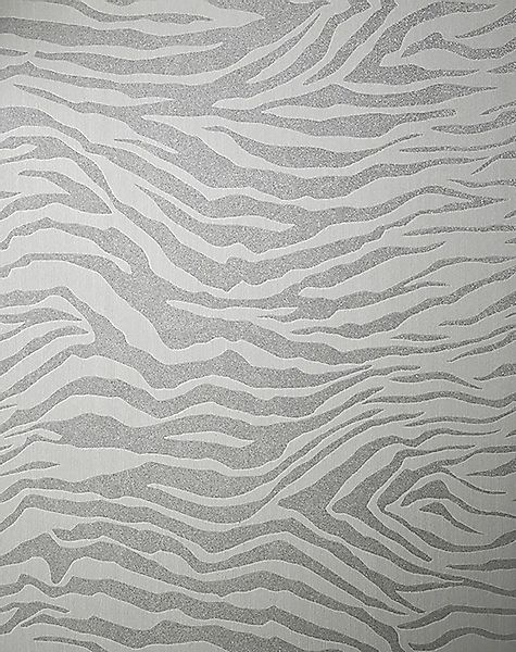 Superfresco Easy Vliestapete Zebradruck, Glitzermuster, (1 günstig online kaufen