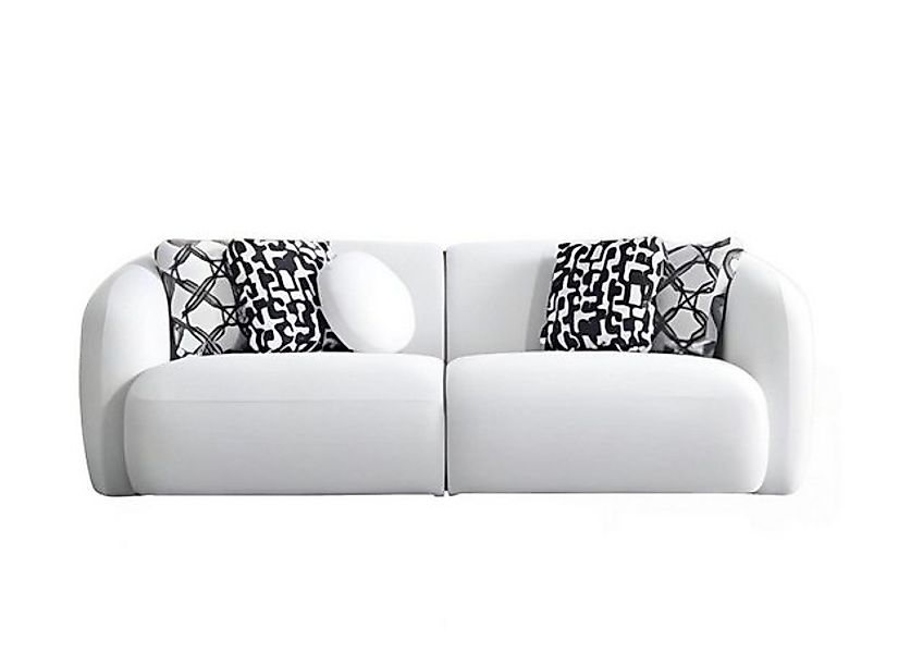 Xlmoebel 3-Sitzer Luxuriöses modernes Textil-Sofa für drei Personen mit ele günstig online kaufen