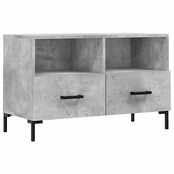 VidaXL TV-Schrank Betongrau 80x36x50 cm Holzwerkstoff  Modell 3 günstig online kaufen