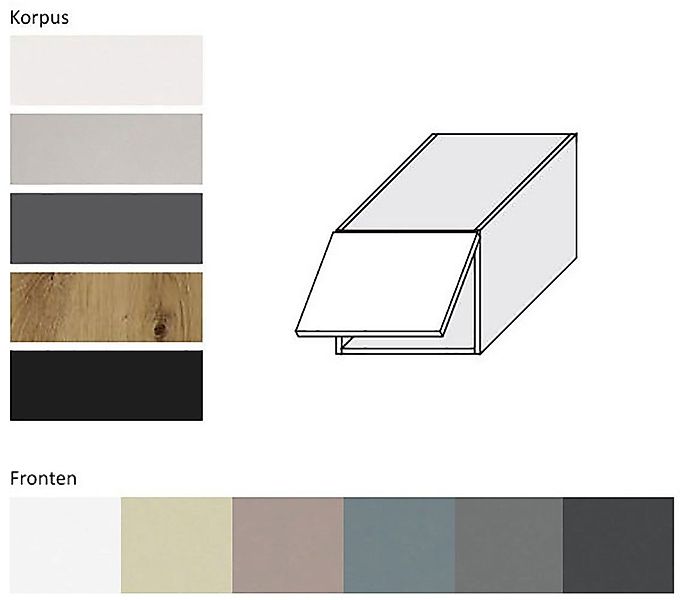 Feldmann-Wohnen Klapphängeschrank Kvantum (1-türig, 1 Fach, günstig online kaufen