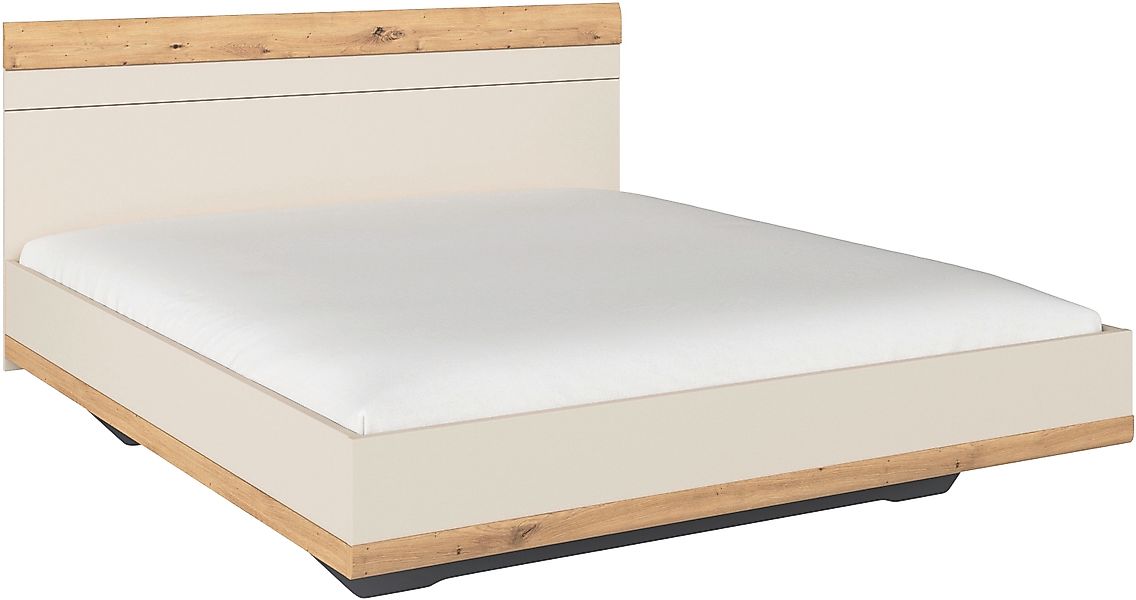 rauch Futonbett »Bett Doppelbett Holzbett SAJO«, mit Farb-Absetzungen in ko günstig online kaufen