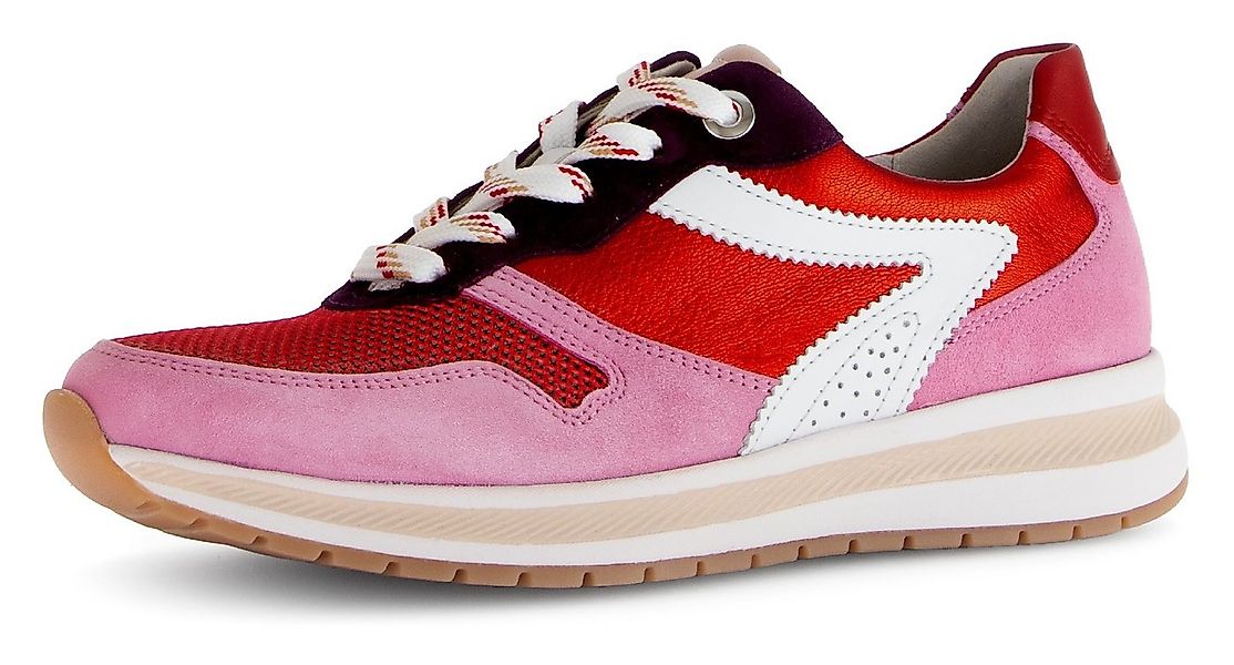 Gabor FLORENZ Keilsneaker, Freizeitschuh, Halbschuh, Schnürer in Schuhweite günstig online kaufen