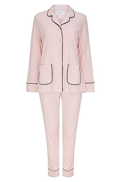 SNOOZE OFF Pyjama Schlafanzug in hellgrün günstig online kaufen