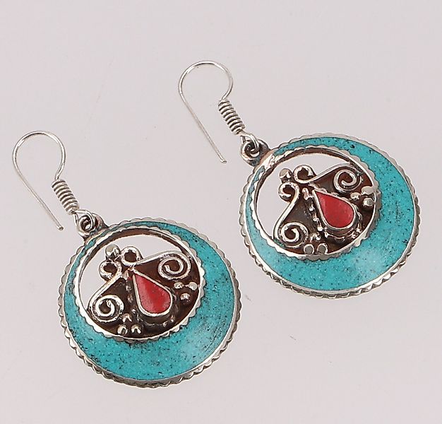 Guru-Shop Paar Ohrhänger Boho Tibet Ethno günstig online kaufen