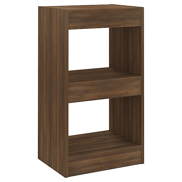vidaXL Bücherregal Bücherregal/Raumteiler Braun Eichen-Optik 40x30x72 günstig online kaufen