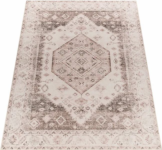 Paco Home Teppich »Cambridge 463«, rechteckig, 12 mm Höhe, Kurzflor, orient günstig online kaufen
