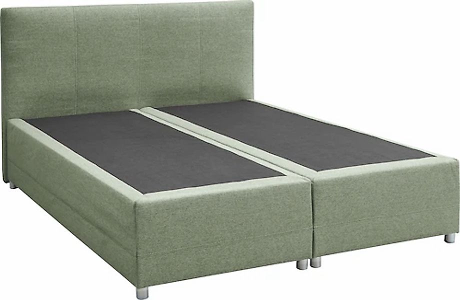 ED EXCITING DESIGN Boxspringbett »Luanda«, wahlweise mit Matratze und Toppe günstig online kaufen