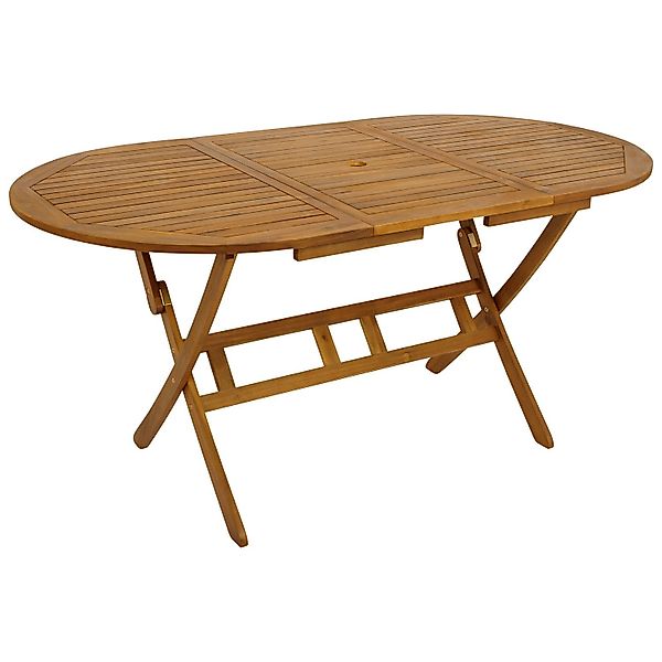 DEGAMO Gartentisch Landhaus (1-St), oval 85x160cm, günstig online kaufen