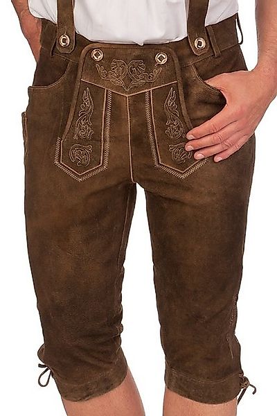 MarJo Trachtenlederhose Kniebundlederhose - SEPPL - walnuss günstig online kaufen