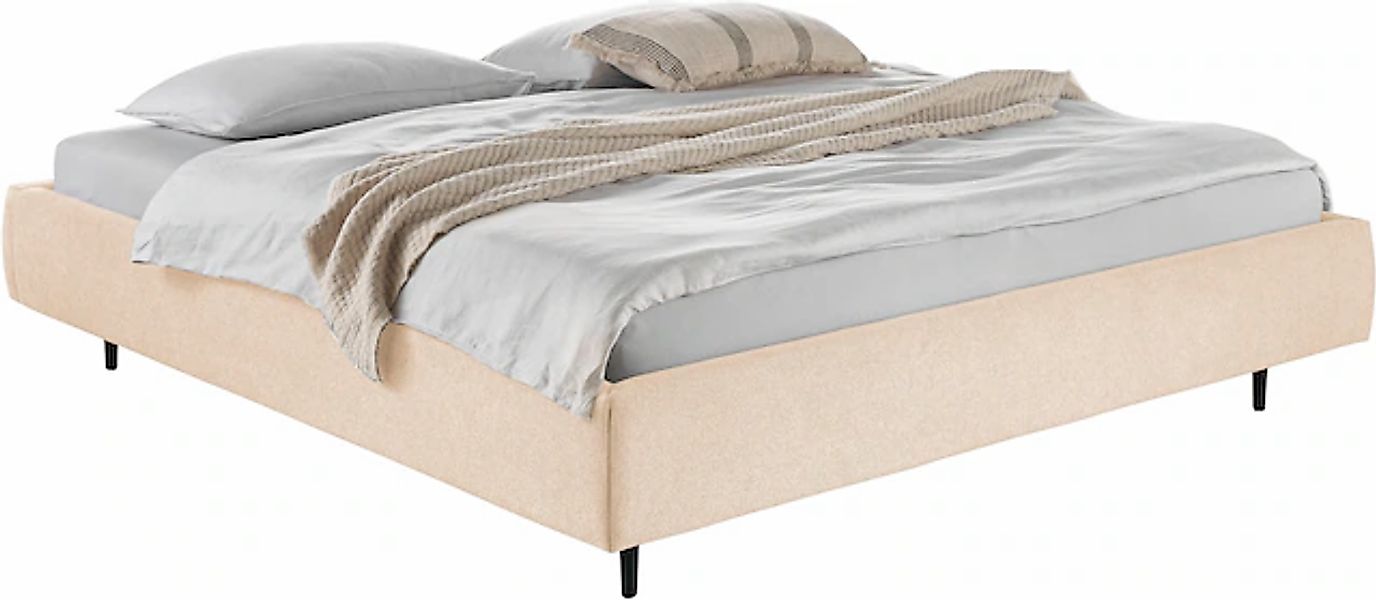 Home affaire Polsterbett »Lumira, rahmenhohes Design & wahweise Überlänge« günstig online kaufen