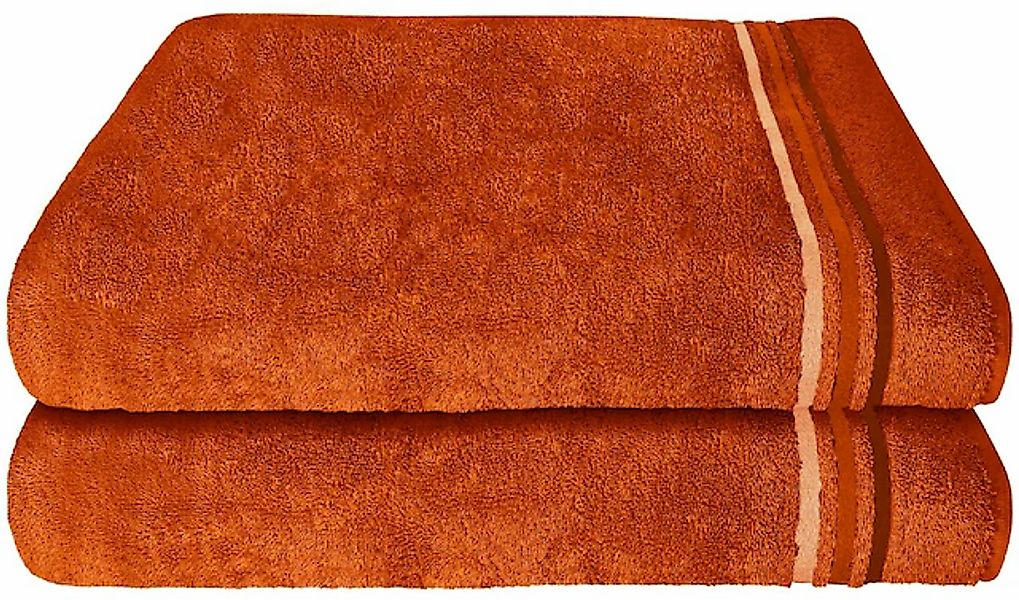 Schiesser Duschtücher »Skyline Color aus 100 % Baumwolle mit eleganter Stre günstig online kaufen