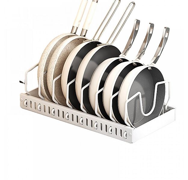 BBWL Küchenregal Verstellbarer Küchen-Pot Organizer für Schrank und Arbeits günstig online kaufen