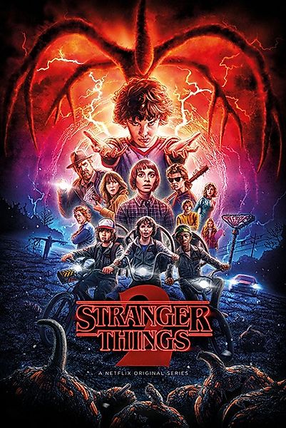 Poster Stranger Things - Poster - One Sheet - Season 2 günstig online kaufen