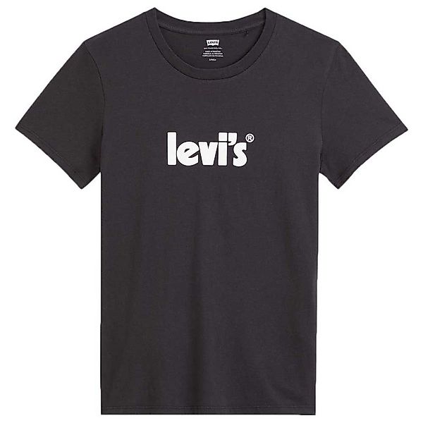 Levi´s ® The Perfect Kurzarm T-shirt XL Seasonal Poster Logo T2 Caviar günstig online kaufen