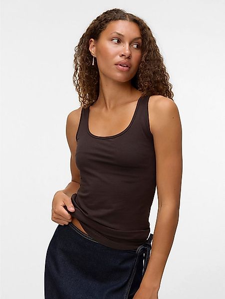 Vero Moda Tanktop VMLULU LONG TANK TOP JRS GA NOOS Baumwollmischung, regula günstig online kaufen