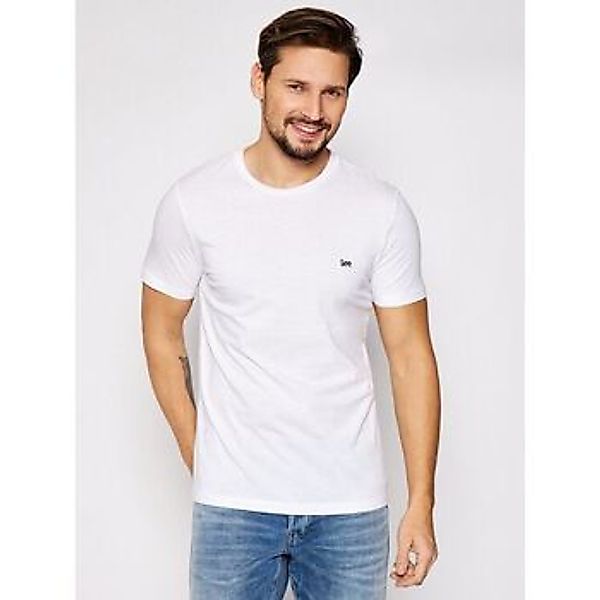 Lee  T-Shirts & Poloshirts 112113578 PATCH LOGO-WHITE günstig online kaufen