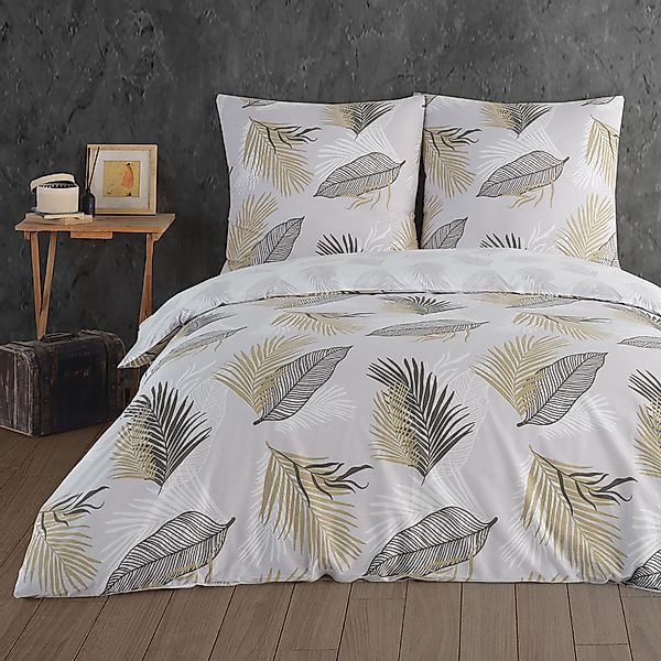 Buymax Bettwäsche Willow, Renforcé: 100% Baumwolle, 2 teilig, Premium 100% günstig online kaufen