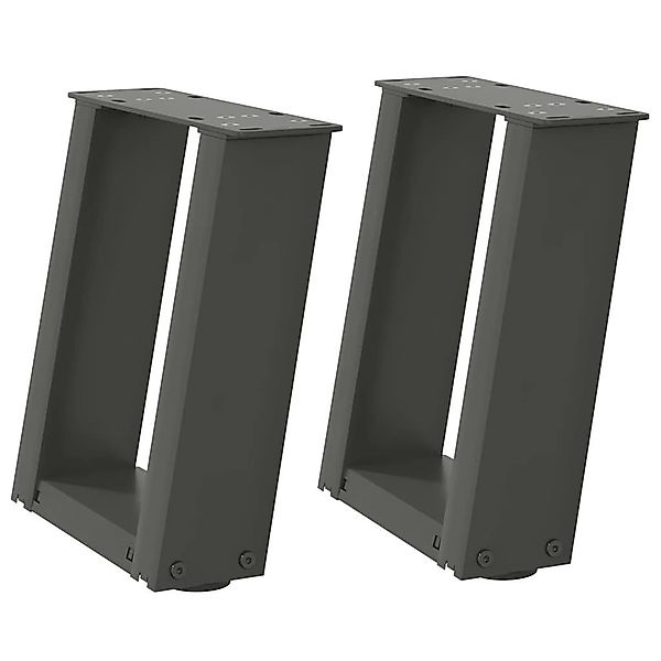 vidaXL Tischbein Couchtischbeine U-Form 2 Stk. günstig online kaufen